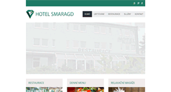 Desktop Screenshot of hotel-smaragd.cz